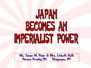 Imperialistic Japan