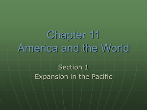Chapter 11 America and the World
