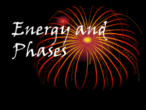Energy / Phases
