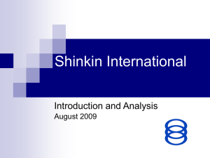 Shinkin International Ltd.