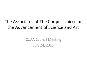Associates of Cooper Union for the Advancement of Science and Art