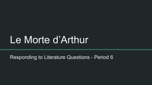 Le Morte d*Arthur