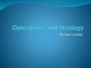 OM & Strategy