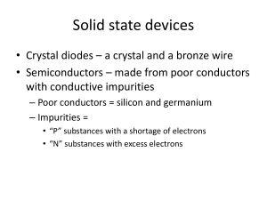 TCOM 308-5 Solid state devices