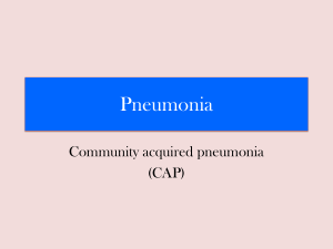 4-community acquired Pneumonia updated
