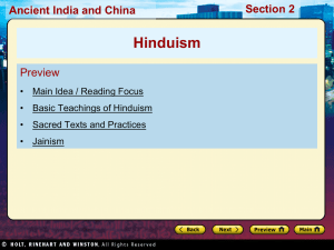 Basic Teachings of Hinduism