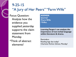 a jury of her peers essay Free coursework on the use of symbolism in susan glaspells a jury of her peer from essayukcom, the uk essays company for essay. a jury of her peers essay Free coursework on the use of symbolism in susan glaspells a jury of her peer from essayukcom, the uk essays company for essay.
