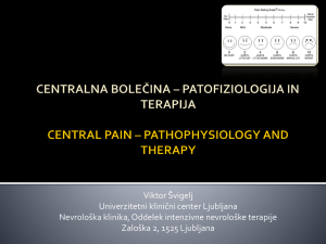 CENTRAL PAIN