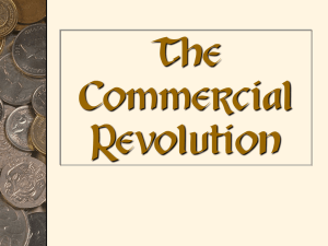 Commercial Revolution PowerPoint