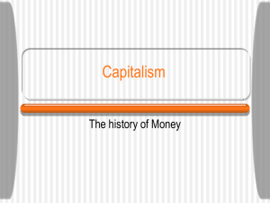 2 Capitalism a bit of history