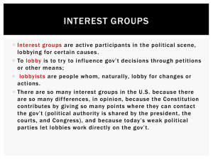 AP-Govt-Ch.-9-Notes---Interest-Groups