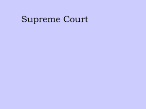Supreme Court Process