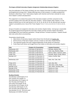 chapter critical essay grape intercalary wrath Grapes of wrath essay john steinbeck’s use of the intercalary chapters in the grapes of wrath helps weave steinbeck uses chapter 25 of grapes of wrath to. chapter critical essay grape intercalary wrath Grapes of wrath essay john steinbeck’s use of the intercalary chapters in the grapes of wrath helps weave steinbeck uses chapter 25 of grapes of wrath to.