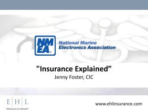 Insurance Explaned - by Jenny Foster CIC