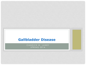 Gallbladder Disease