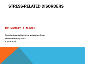 09- Stress-Related Disorders