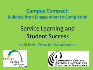 Service-Learning and Student Success