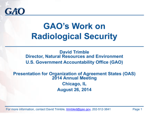 GAO David_Trimble - 2014 OAS Annual Meeting