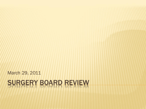 Surgery Board Review