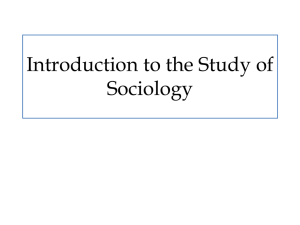 What is Sociology - criticalsociology