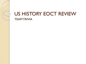 us history eoct review