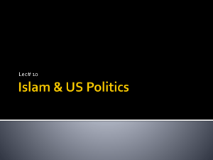 Islam & US Politics