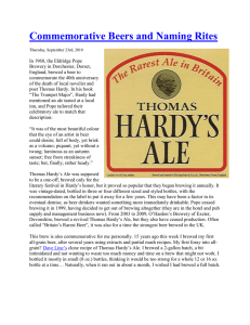 Thomas Hardy's Ale was supposed to be a one