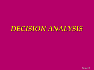 Decision-Analysis