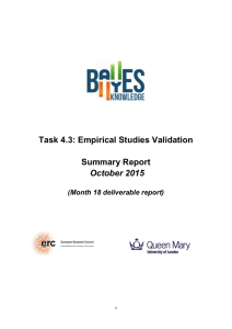 Task 4.3 Summary Report Sept 2015