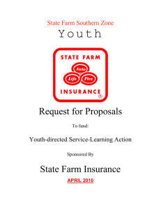 The State Farm Southern Zone Youth Advisory Board