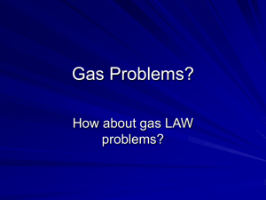 Gas Problems?