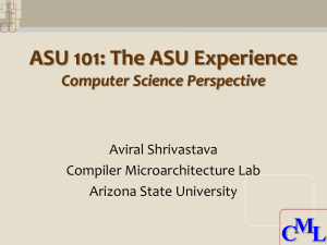 ASU 101: The ASU Experience