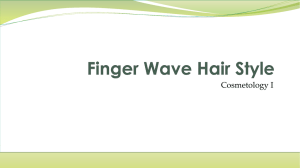 PowerPoint - Finger Wave Hair Style