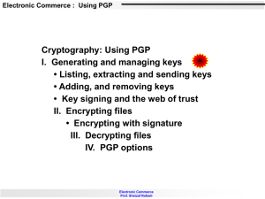 Using PGP