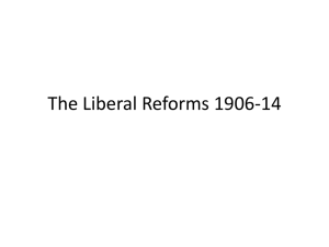 How effective were the LIBERAL reforms in dealing with poverty?