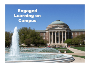 Engaged Learning on Campus - Lyle School of Engineering