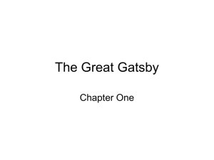 The Great Gatsby - missgrantenglish