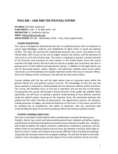 pols 346 – law and the political system