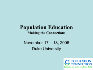 Population Education 2007