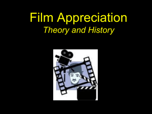 Film Theory and History Powerpoint