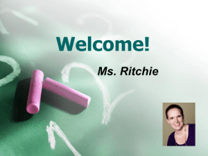 Ms. Ritchie's Website