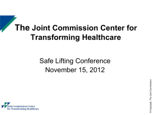 The Joint Commission - Light PP Presentation