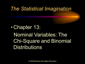 The Statistical Imagination