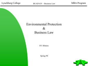 Environmental Protection (Chapter 30)