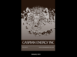 1 - Caspian Energy Inc.