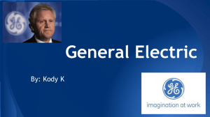 General Electric - Kody's E