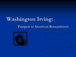 Washington Irving powerpoint