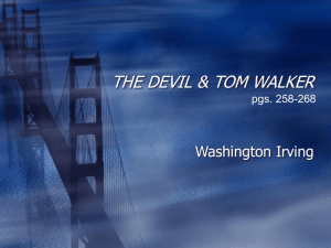 the devil & tom walker
