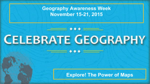 Geography Awareness Week - Alabama Geographic Alliance