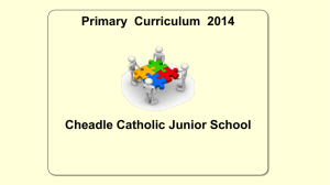 KS2 - Cheadle Catholic Junior School
